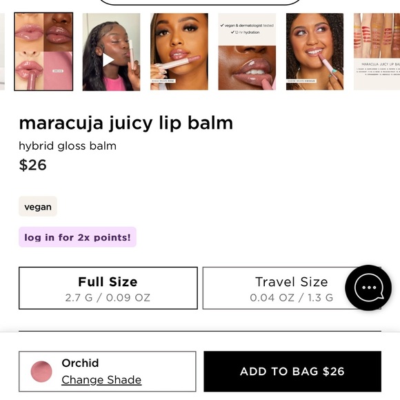 NWT Tarte Maracuja Juicy Lip Duo Lip Balm in Orchid and Lip Liner in Soft Pink - Picture 4 of 13